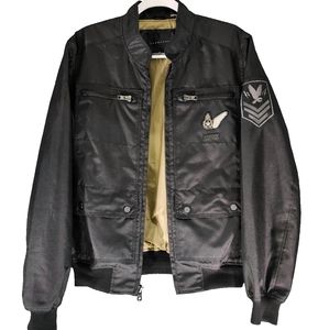 Sean John Eagle Patch Bomber Jacket VINTAGE (RARE)